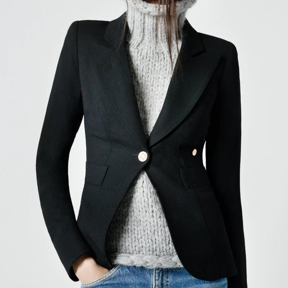 Smythe Duchess Blazer in Black - Picture 1 of 6